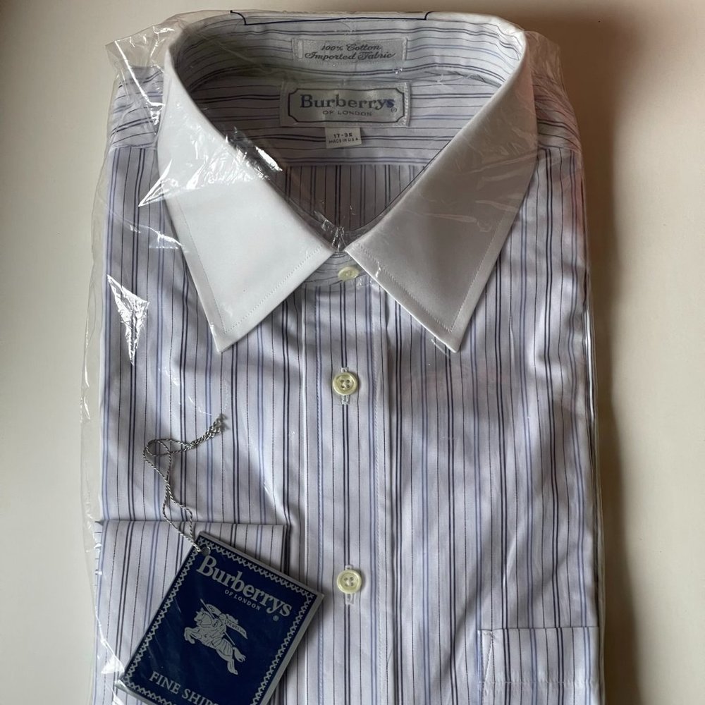 Burberry of London dress shirt 17-35 Brand new with tags